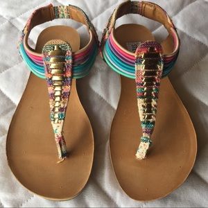 Girls Steve Madden Sandals Size 13 Fast Shipping